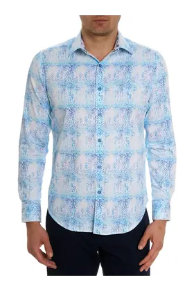 Robert Graham Dreamweaver Dress Shirt - Teal