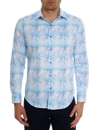 Robert Graham Dreamweaver Dress Shirt - Teal