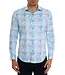 Robert Graham Robert Graham Dreamweaver Dress Shirt - Teal