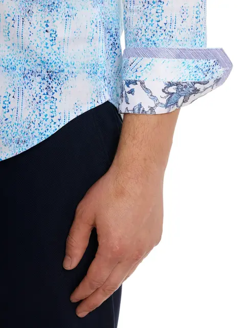 Robert Graham Dreamweaver Dress Shirt - Teal