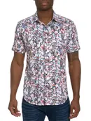 Robert Graham Monsoon Short Sleeve Dress Shirt  - Multi
