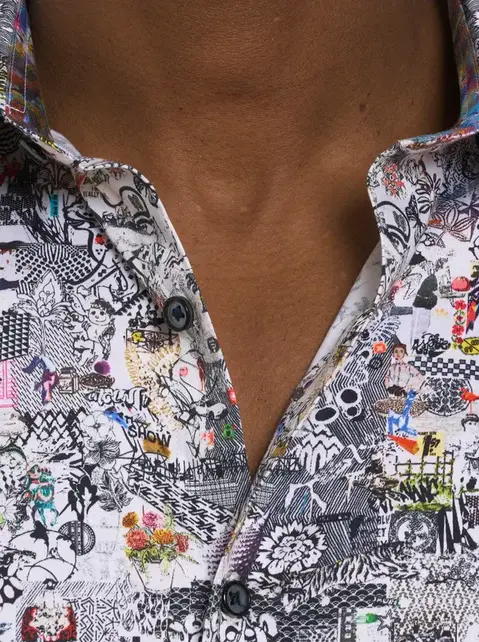 Robert Graham Medieval Times Dress Shirt  - Multi Robert Graham Medieval Times Dress Shirt  - Multi