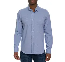 Robert Graham Girman Dress Shirt - Navy