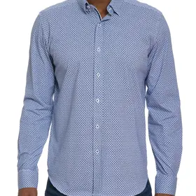 Robert Graham Girman Dress Shirt - Navy