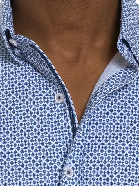Robert Graham Girman Dress Shirt - Navy Robert Graham Girman Dress Shirt - Navy