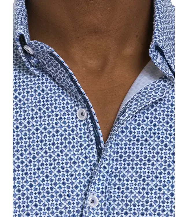 Robert Graham Robert Graham Girman Dress Shirt - Navy