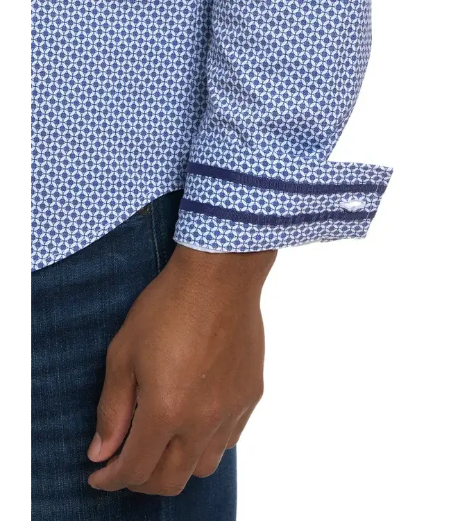 Robert Graham Robert Graham Girman Dress Shirt - Navy
