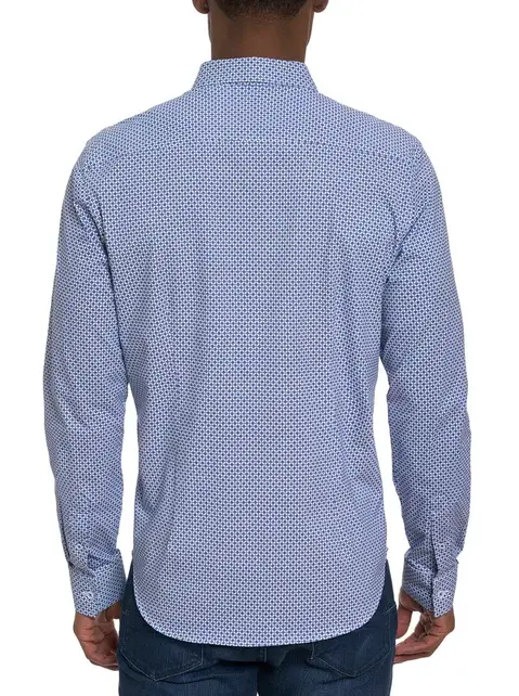 Robert Graham Girman Dress Shirt - Navy Robert Graham Girman Dress Shirt - Navy