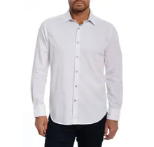 Robert Graham Long Sleeve Dress Shirt - Highland - White