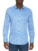 Robert Graham Long Sleeve Classic Fit Dress Shirt - Stelvio