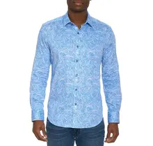 Robert Graham Long Sleeve Classic Fit Dress Shirt - Stelvio