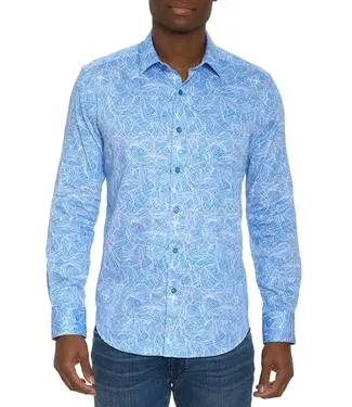 Robert Graham Robert Graham Long Sleeve Classic Fit Dress Shirt - Stelvio