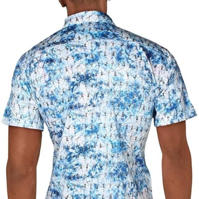 Robert Graham Short Sleeve Dress Shirt - After Party