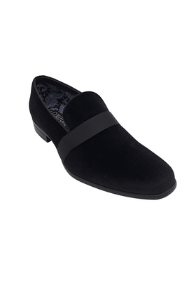 Couture 1910 Velvet Loafer- Black