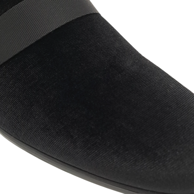 Couture 1910 Velvet Loafer- Black