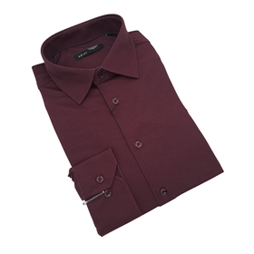 Horst Soft Dress Shirt - Burgundy