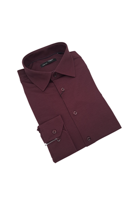 Horst Soft Dress Shirt - Burgundy