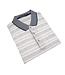 Sergio Louis Striped Polo - Black/Blue