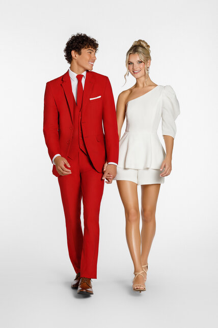 Essential  Pants - Red Essential  Pants - Red