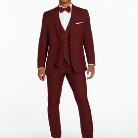 Essential  Vest - Burgundy