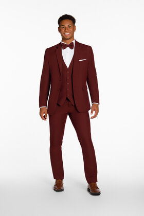 Essential  Vest - Burgundy