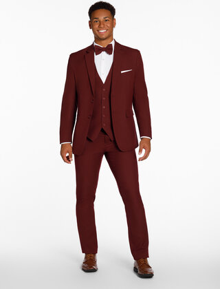 Essential  Vest - Burgundy