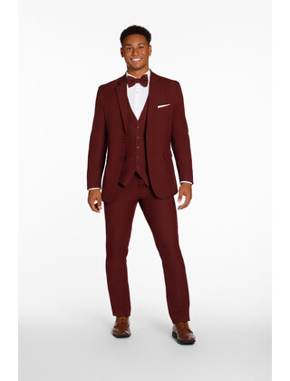 Essential  Vest - Burgundy