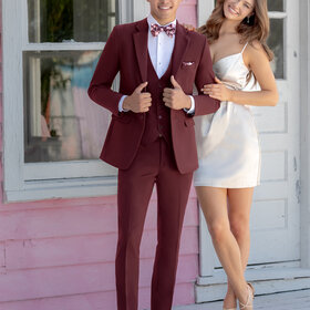 Essential  Jacket - Burgundy