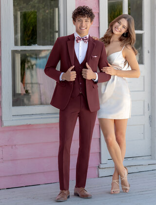 Essential  Jacket - Burgundy