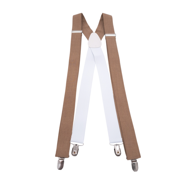 Essential Suspenders - Camel