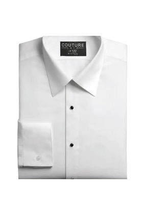 Youth Microfiber Slimfit Dress Shirt - White