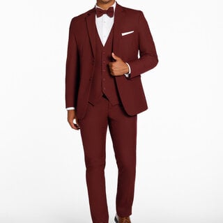 Essential  Vest - Youth - Burgundy