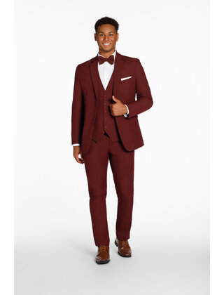 Essential  Vest - Youth - Burgundy