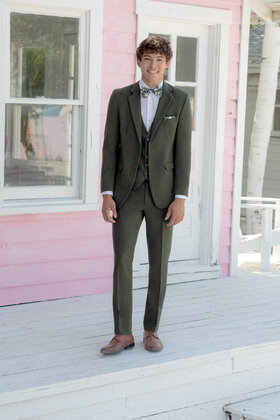 Essential  Jacket - Youth- Evergreen