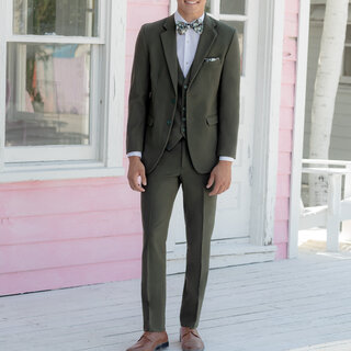 Essential  Jacket - Youth- Evergreen