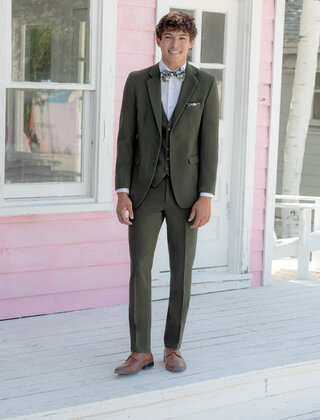 Essential  Jacket - Youth- Evergreen