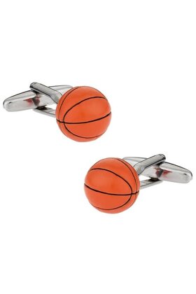 Orange Basketball 3D Cufflinks