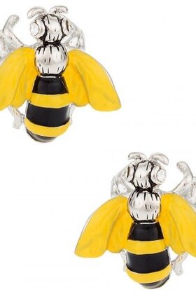 Yellow Jacket Bee Cufflinks
