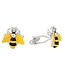 Yellow Jacket Bee Cufflinks