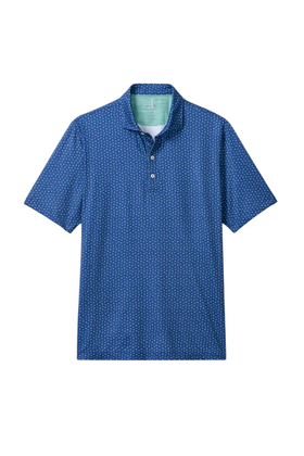 Johnnie O-Featherweight Performance Jersey Polo- Morning - Lake