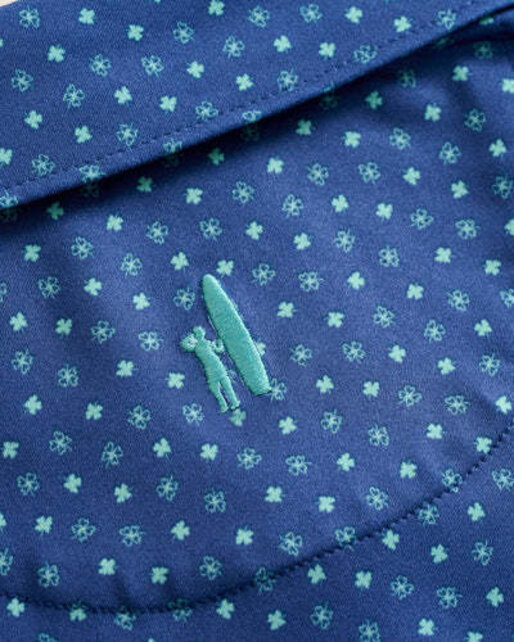 Johnnie O-Featherweight Performance Jersey Polo- Morning - Lake