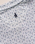Johnnie O - Featherweight Performance Polo - Tini Print - Lake Johnnie O - Featherweight Performance Polo - Tini Print - Lake