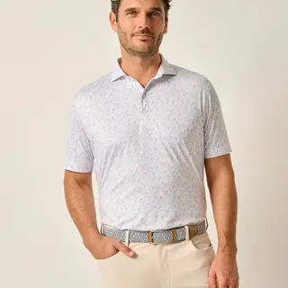Johnnie O - Featherweight Performance Jersey Polo - Specs - Multi