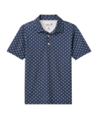 Johnnie O - Performance Jersey Polo - For The Birdies Print - Navy