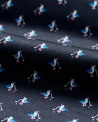 Johnnie O - Performance Jersey Polo - For The Birdies Print - Navy