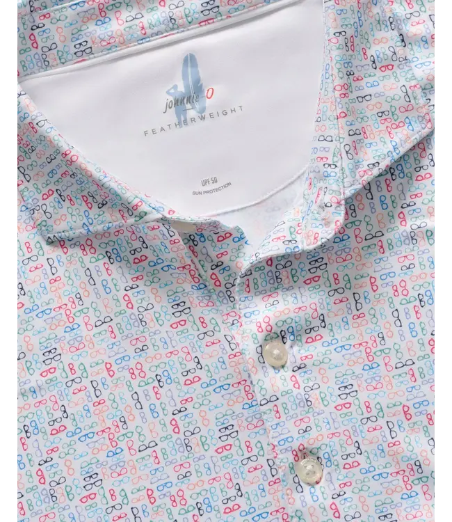 Johnnie-O Johnnie O - Featherweight Performance Jersey Polo - Specs - Multi