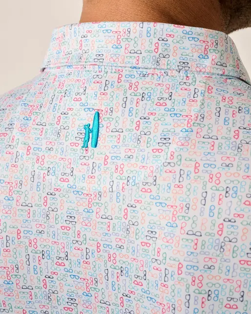 Johnnie O - Featherweight Performance Jersey Polo - Specs - Multi Johnnie O - Featherweight Performance Jersey Polo - Specs - Multi