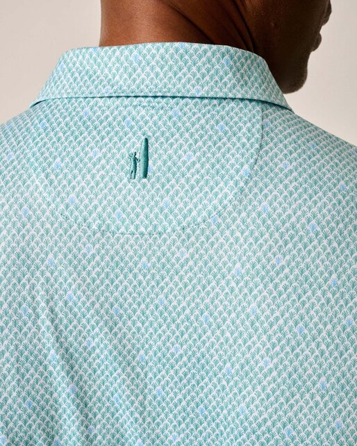 Johnnie O-Featherweight Performance Jersey Polo-Fernando - Grass