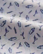 Johnnie O - Featherweight Performance Polo - Tini Print - Lake Johnnie O - Featherweight Performance Polo - Tini Print - Lake