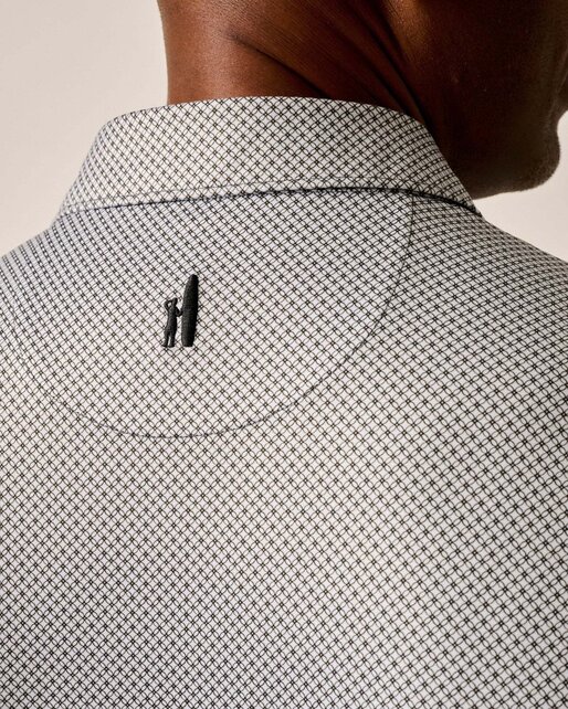 Johnnie O - Featherweight Performance Jersey Polo - Link - Black Johnnie O - Featherweight Performance Jersey Polo - Link - Black